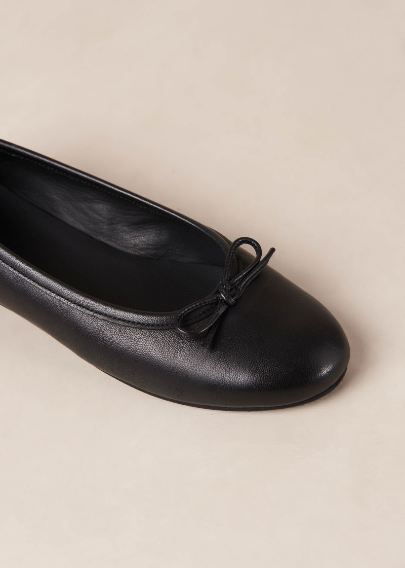 Women's Alohas Oriana Ballet Flats Ballet Flats Black NZ | H0O-7951