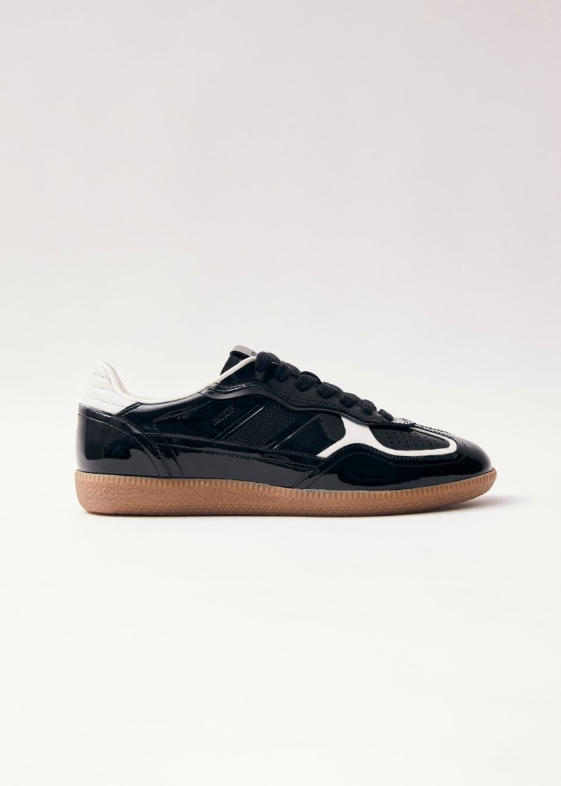 Women's Alohas Tb.490 Sneakers With Contrast Details Flat Sneakers Black NZ | C8I-0263